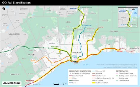 Massive expansion of GO Transit network underway with main focus on 5 rail corridors